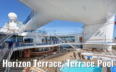 Horizon Terrace, Terrace Pool and Outrigger Bar, Caribbean Princess