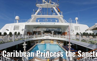 Caribbean Princess the Sanctuary