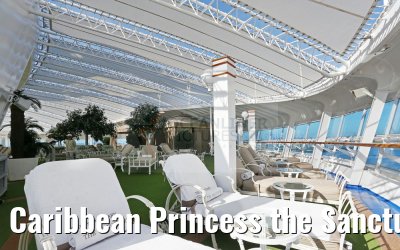 Caribbean Princess the Sanctuary