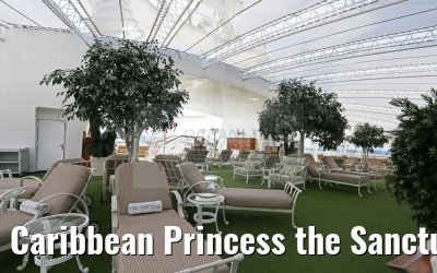 Caribbean Princess the Sanctuary