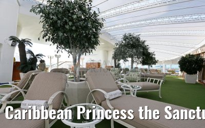 Caribbean Princess the Sanctuary