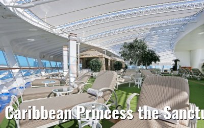 Caribbean Princess the Sanctuary
