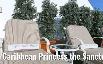 Caribbean Princess the Sanctuary