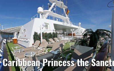 Caribbean Princess the Sanctuary