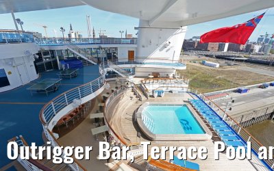 Outrigger Bar, Terrace Pool and Sun Deck Caribbean Princess