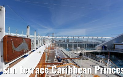 sun terrace Caribbean Princess