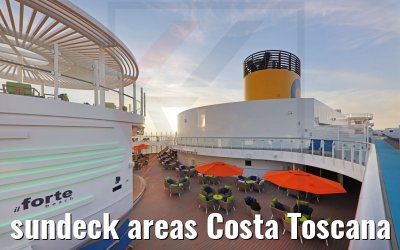 sundeck areas Costa Toscana