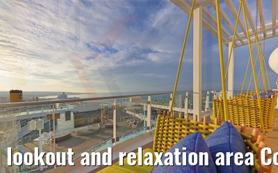 lookout and relaxation area Costa Toscana