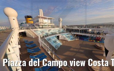 Piazza del Campo view Costa Toscana