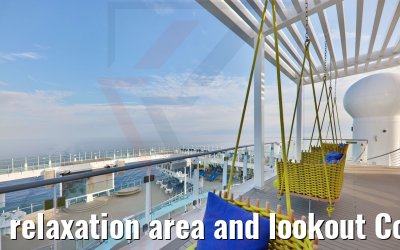 relaxation area and lookout Costa Toscana