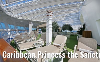 Caribbean Princess the Sanctuary