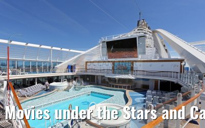 Movies under the Stars and Calypso Pool Caribbean Princess