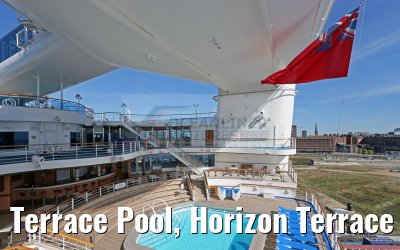 Terrace Pool, Horizon Terrace and Outrigger Bar Caribbean Princess