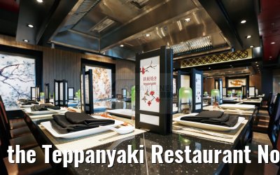 the Teppanyaki Restaurant Norwegian Escape