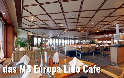 das MS Europa Lido Cafe