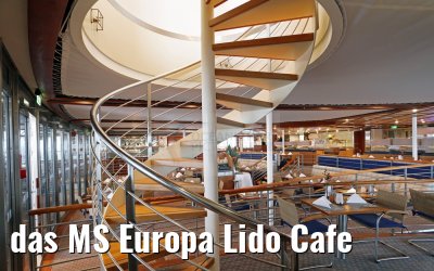 das MS Europa Lido Cafe