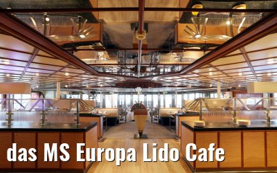 das MS Europa Lido Cafe