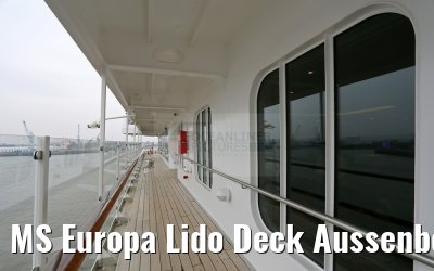 MS Europa Lido Deck Aussenbereich