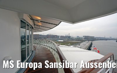 MS Europa Sansibar Aussenbereich