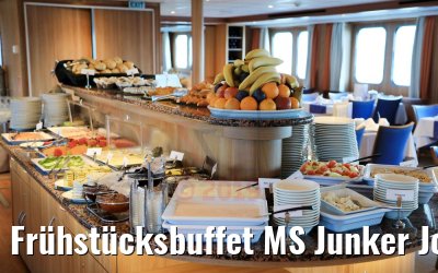 Frühstücksbuffet MS Junker Joerg Beispiel