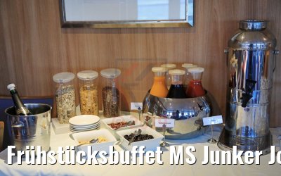 Frühstücksbuffet MS Junker Joerg Beispiel