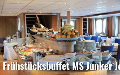 Frühstücksbuffet MS Junker Joerg Beispiel