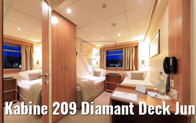 Kabine 209 Diamant Deck Junker Joerg