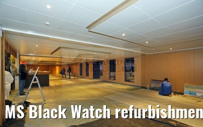 MS Black Watch refurbishment, the new Morning Light Pub 12.12.2016
