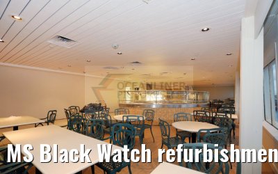 MS Black Watch refurbishment, the new Brigadoon Restaurant 12.12.2016