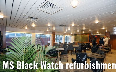 MS Black Watch refurbishment the Orchid Room 12.12.2016