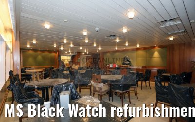 MS Black Watch refurbishment the Orchid Room 12.12.2016