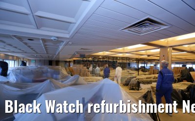 Black Watch refurbishment Neptune Lounge 06.12.2016