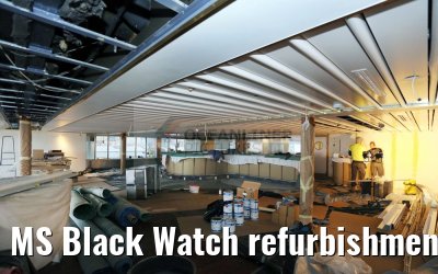 MS Black Watch refurbishment lido lounge view to portside 06.12.2016