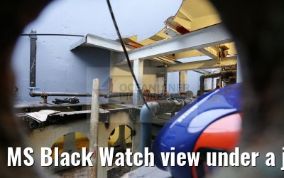 MS Black Watch view under a jacuzzi 06.12.2016