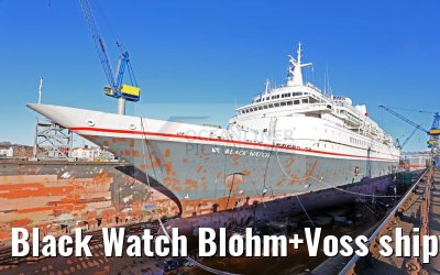 Black Watch Blohm+Voss shipyard Hamburg 28.11.2016