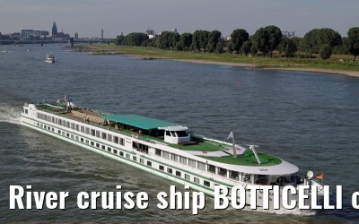 River cruise ship BOTTICELLI on 20 August 2011 near Cologne