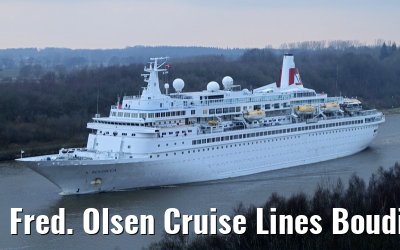 Fred. Olsen Cruise Lines Boudicca, Kiel Canal 29. December 2013