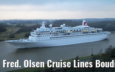 Fred. Olsen Cruise Lines Boudicca, Kiel Canal 29. December 2013