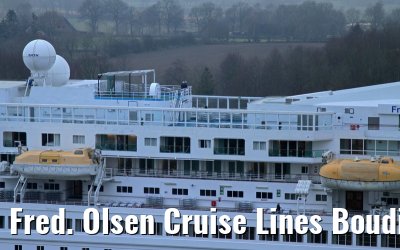 Fred. Olsen Cruise Lines Boudicca, Kiel Canal 29. December 2013