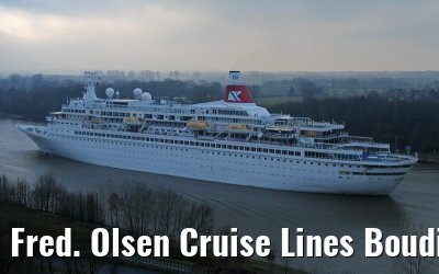 Fred. Olsen Cruise Lines Boudicca, Kiel Canal 29. December 2013