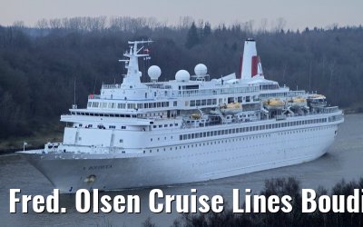 Fred. Olsen Cruise Lines Boudicca, Kiel Canal 29. December 2013