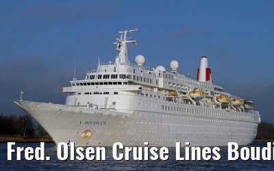 Fred. Olsen Cruise Lines Boudicca, Kiel Canal 29. December 2013