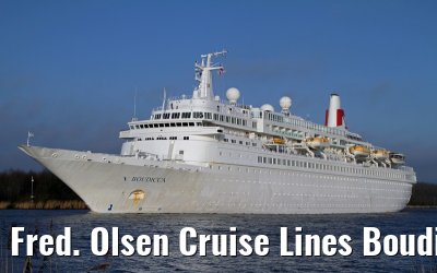 Fred. Olsen Cruise Lines Boudicca, Kiel Canal 29. December 2013