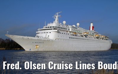 Fred. Olsen Cruise Lines Boudicca, Kiel Canal 29. December 2013