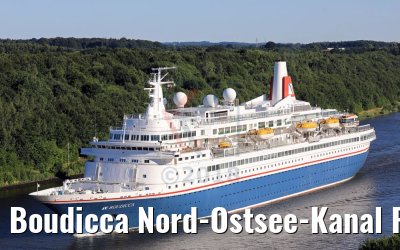 Boudicca Nord-Ostsee-Kanal Passage 01.07.2018