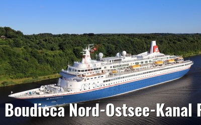 Boudicca Nord-Ostsee-Kanal Passage 01.07.2018