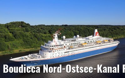 Boudicca Nord-Ostsee-Kanal Passage 01.07.2018