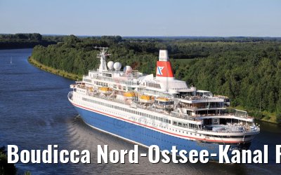 Boudicca Nord-Ostsee-Kanal Passage 01.07.2018