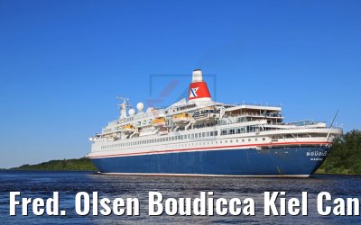 Fred. Olsen Boudicca Kiel Canal 01.07.2018