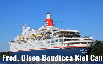 Fred. Olsen Boudicca Kiel Canal 01.07.2018